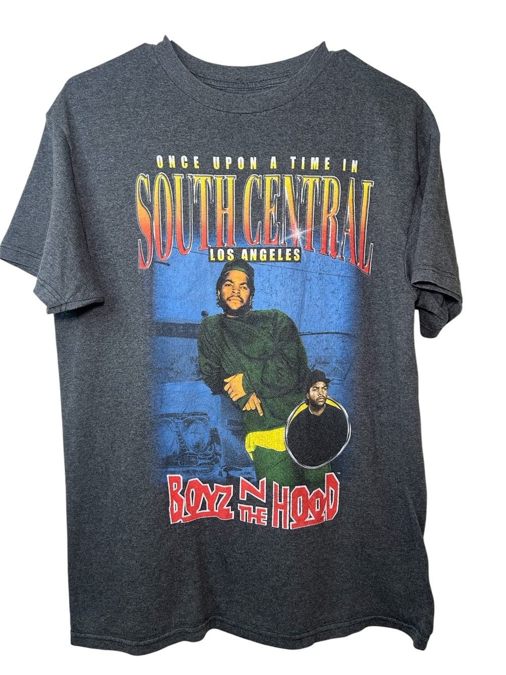 Boyz in the Hood Med South Central Graphic‎ Tee Short Sleeve Black Retro 90s y2k